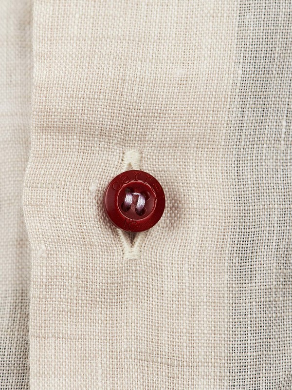 Solid color linen shirt for men - Càrrel