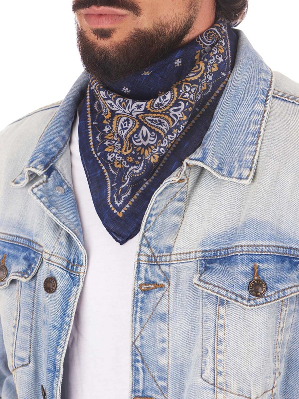 Accessorio Moda Unisex Bandana Zandana Alsino 100% Cotone