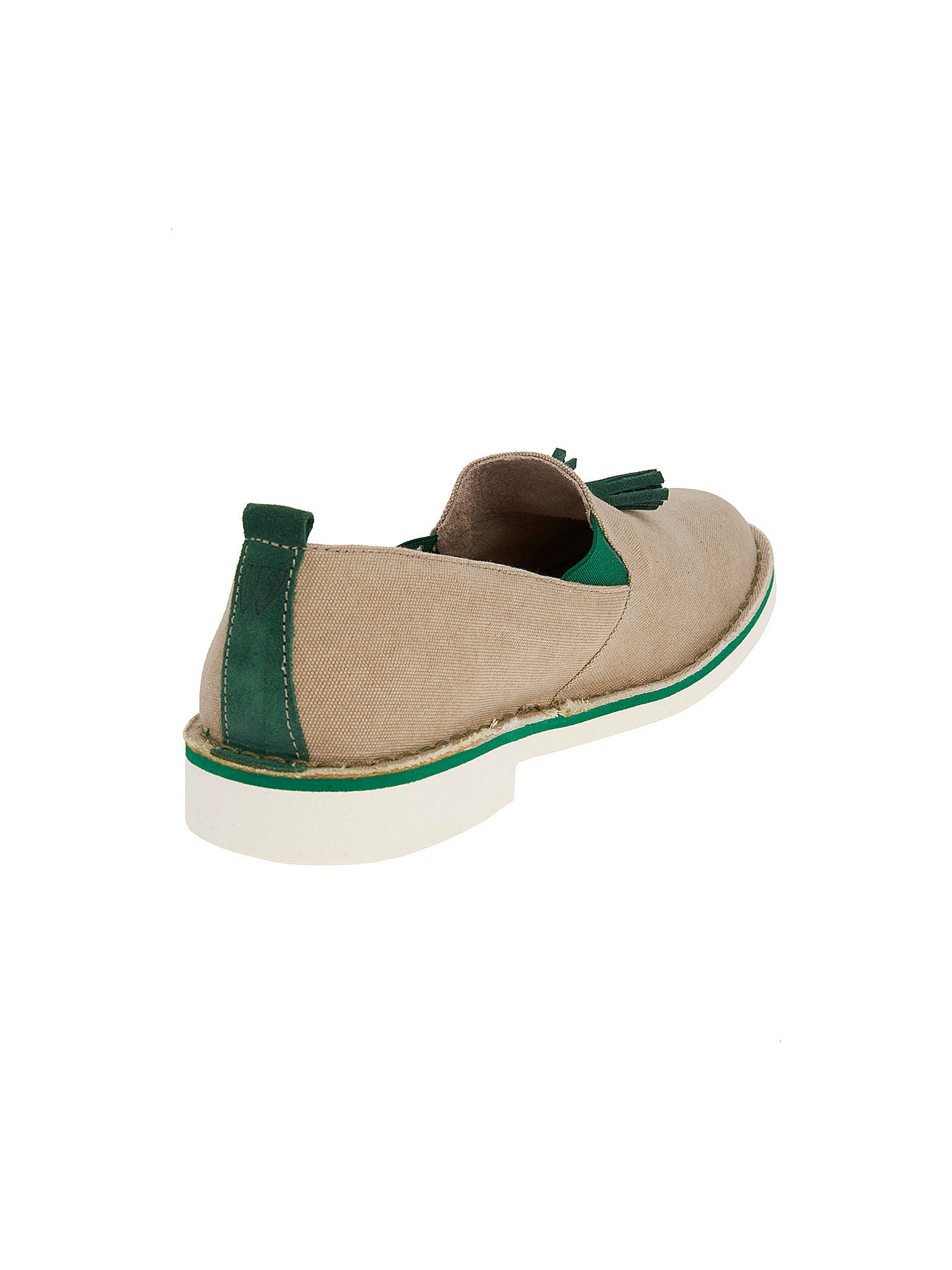 Chaussures Car Shoe Femme - Mocassin Suède Gris Avec Franges - Neuf Avec Boîte