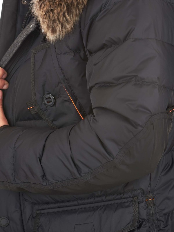 Winter jacket with faux fur collar - Superdry