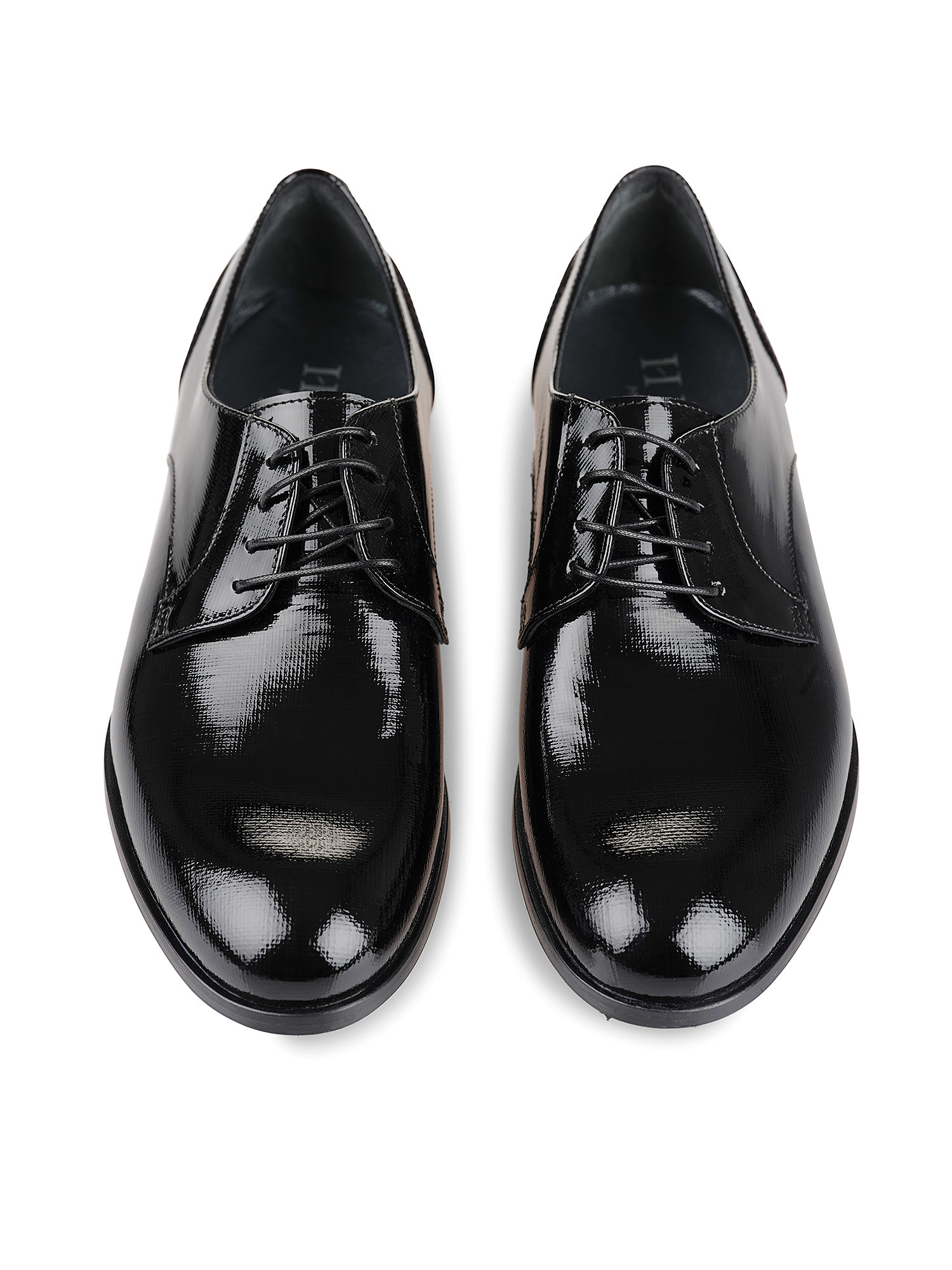 Men's Black Patent Shoe Hexis Milano