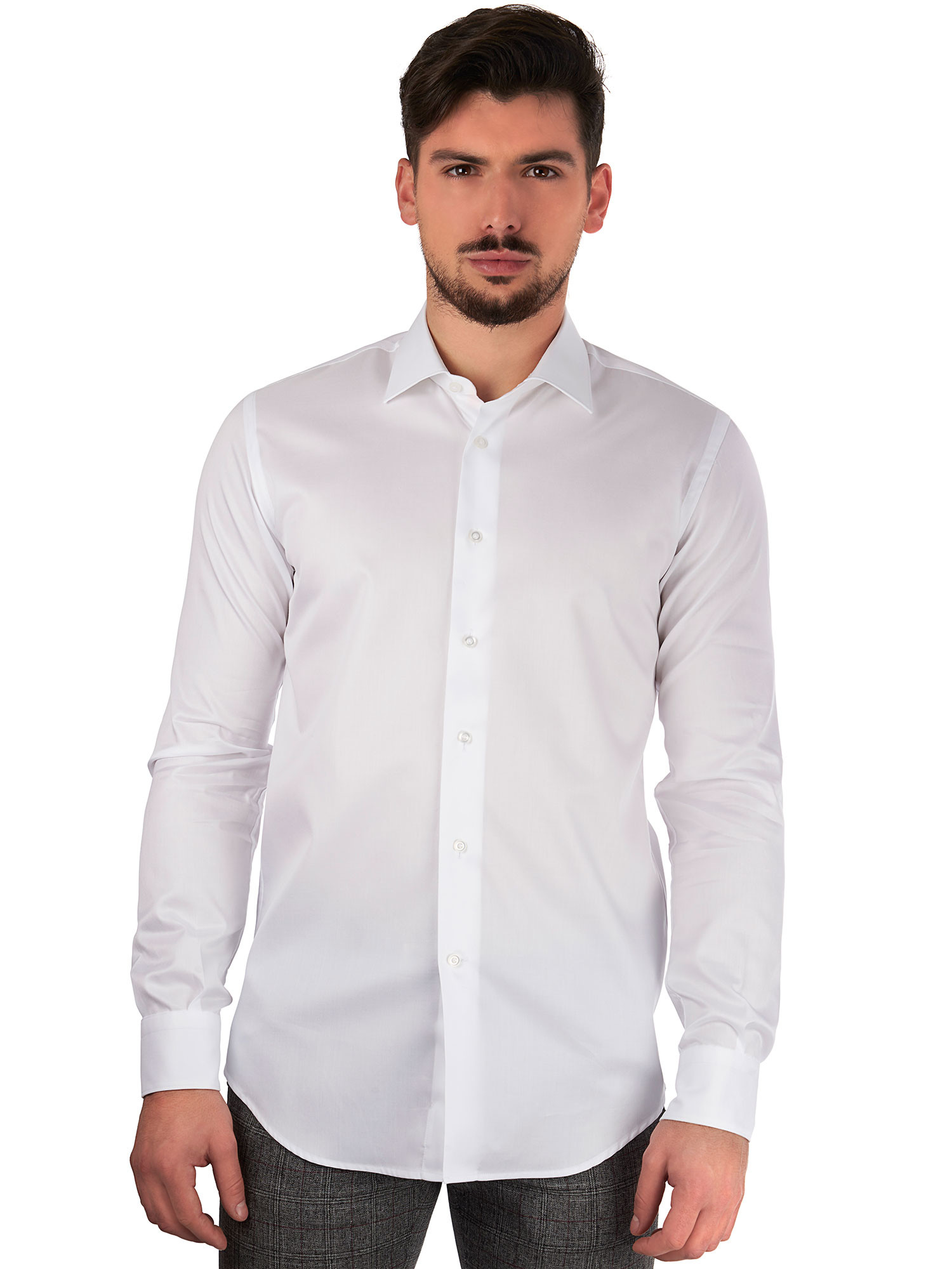 BOTVELA Cappello Da Guida In Twill Di Cotone Uomo – Bianco, Taglia 7 1/2 / 7 5/8