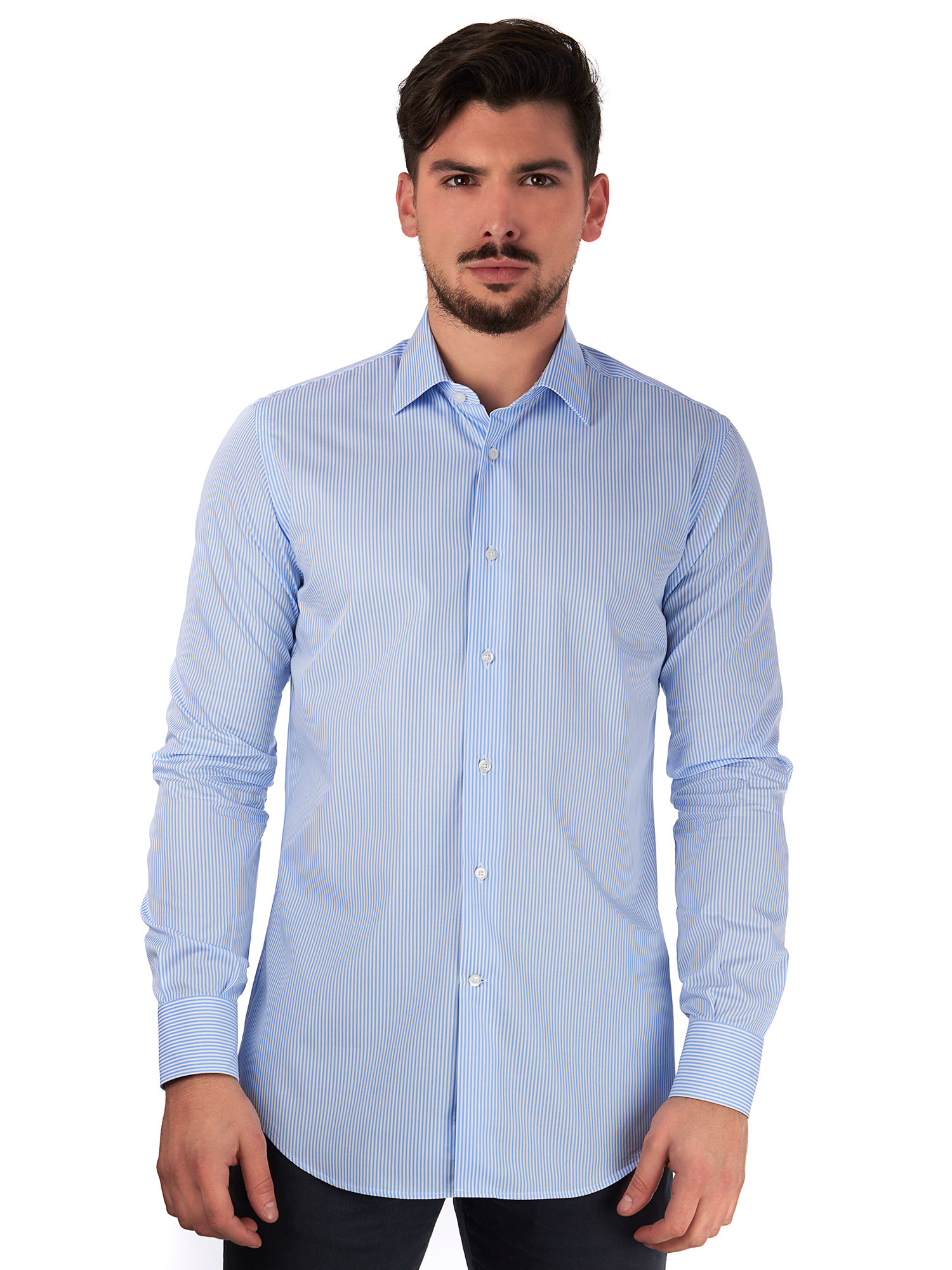 Sky Camicia uomo a righe regular fit: in offerta a 14.99€ su