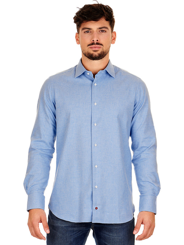 Seidensticker 493650-19 Camicia, Blu Scuro, 38 Uomo