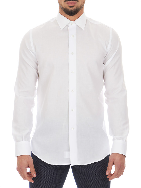 Camicia dalla vestibilità moderna in tradizionale stile Tracht con
