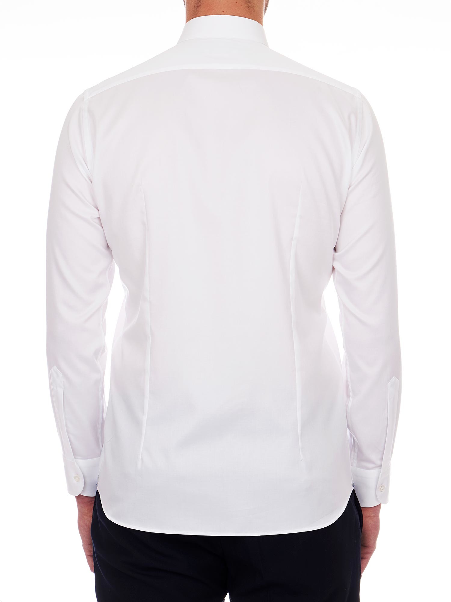 Camicia Uomo Bianca Eterna Modern Fit – Saldi Tessuto Performante Elastico - Foto 7