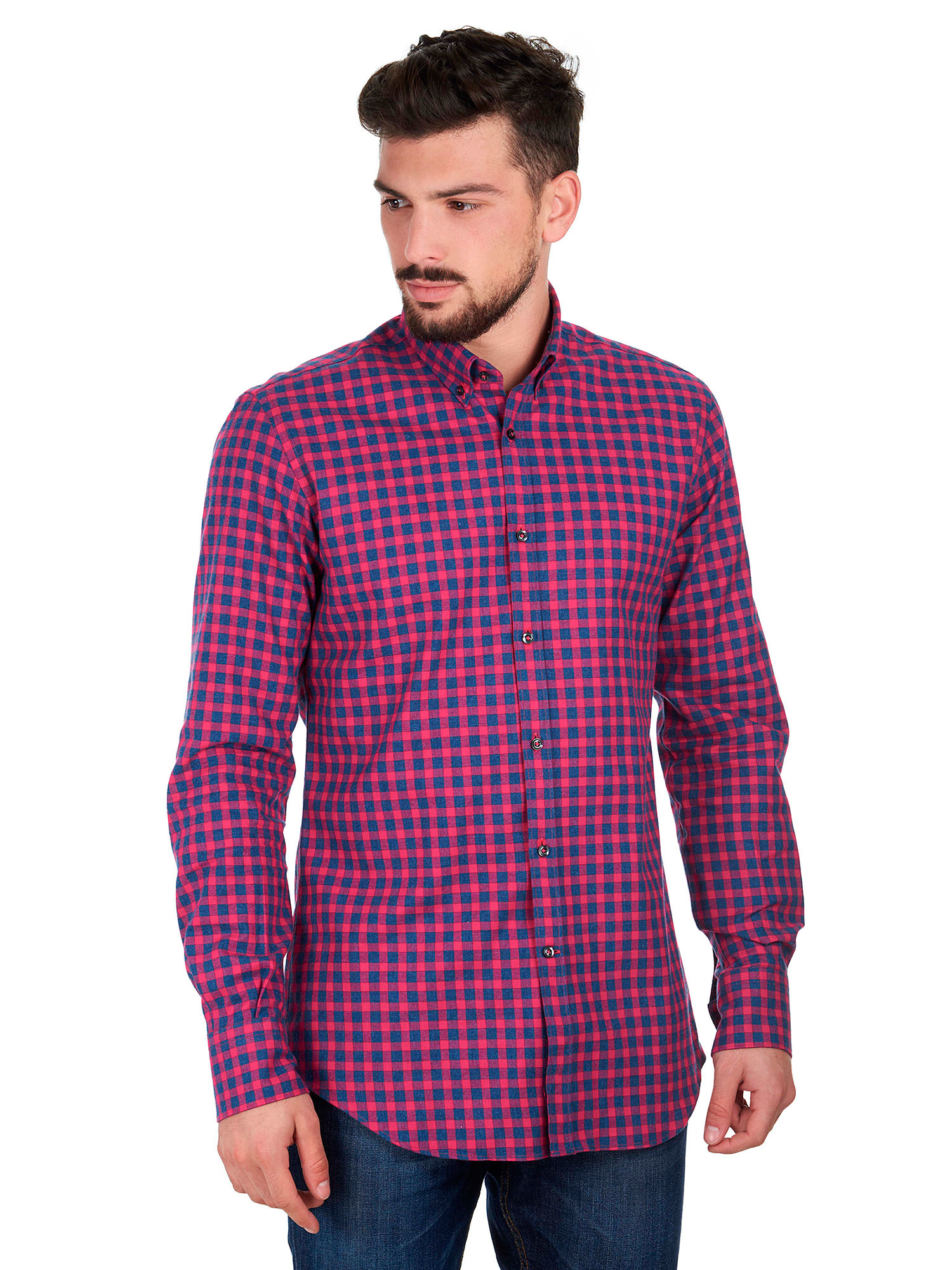 Raff&Taff Camicia Boscaiolo In Flanella Termica – Quadri Rossi – Foderata – Unisex – Taglia XXXL - 2
