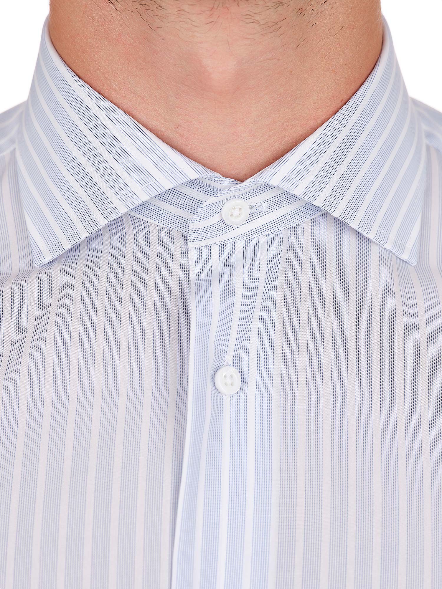 Camicia classica sottogiacca tessuto tecnico no stiro