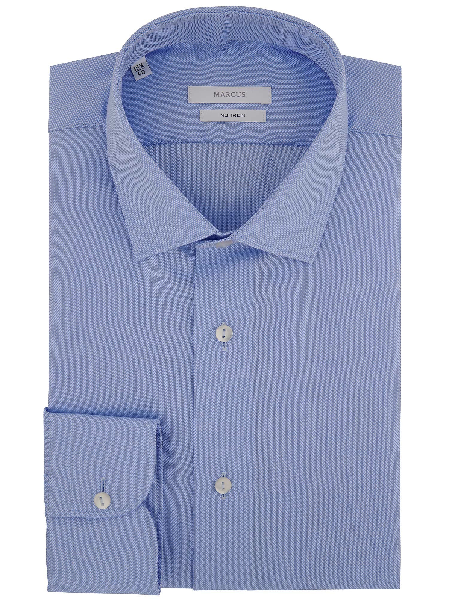 Camicia Uomo OLYMP No. Six Super Slim – Maniche Lunghe, Colletto New Kent, Beige - 2