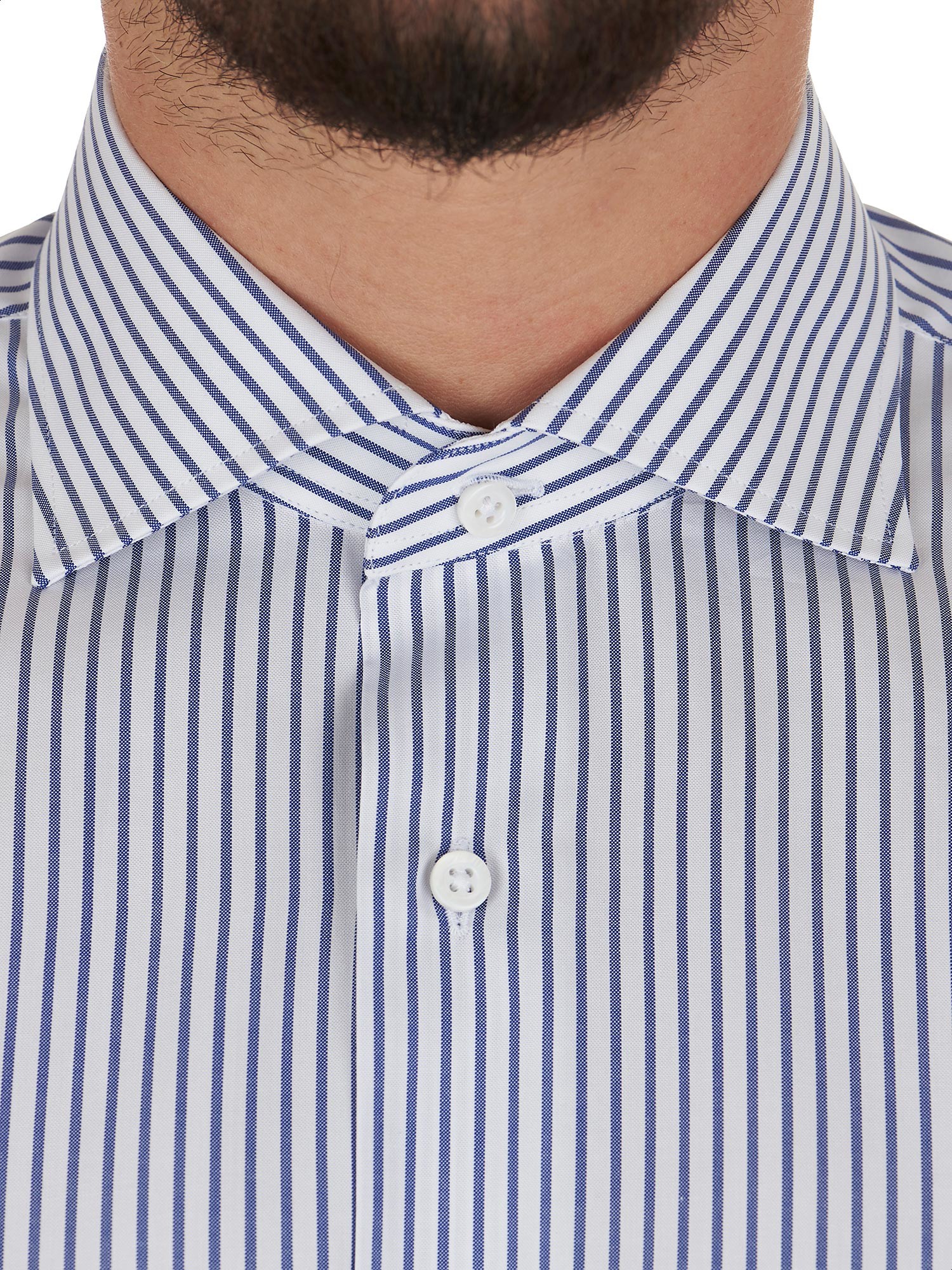 Bunf Camicia Ml Lino Collo Francese - Camicie Uomo | Nencini Sport - Foto 9