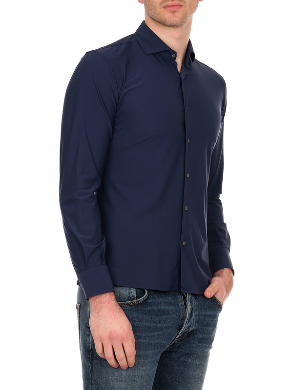 Del Siena Dynamic - Camicia a righe blu