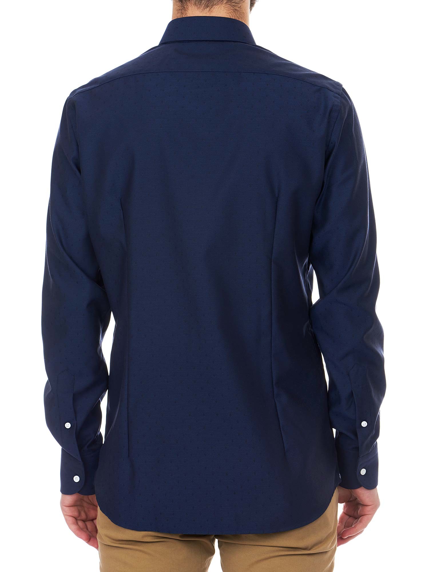 Camicia blusa donna in due tessuti a manica lunga Invidia 1973