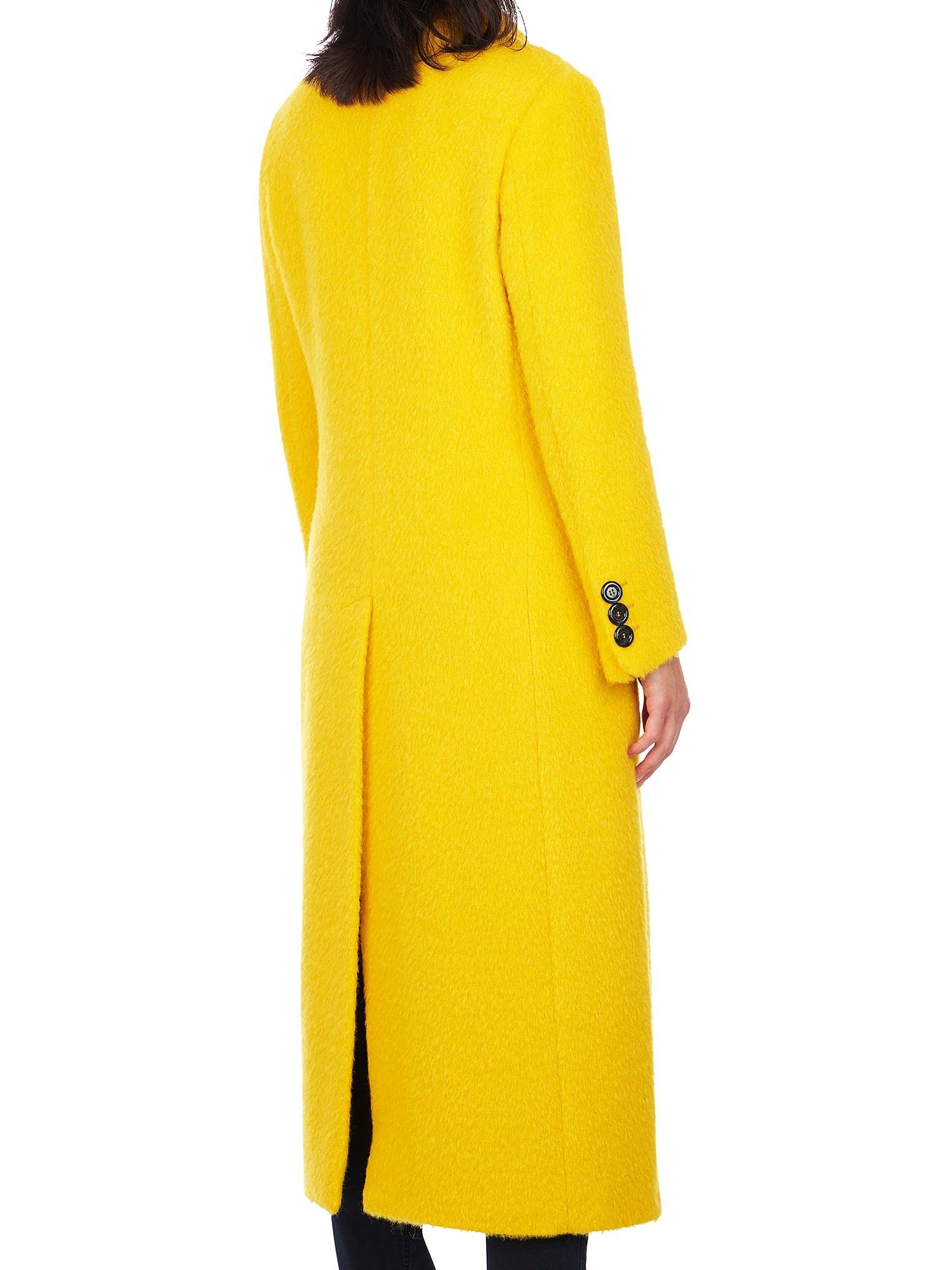Bottega Martinese - Cappotto giallo doppiopetto