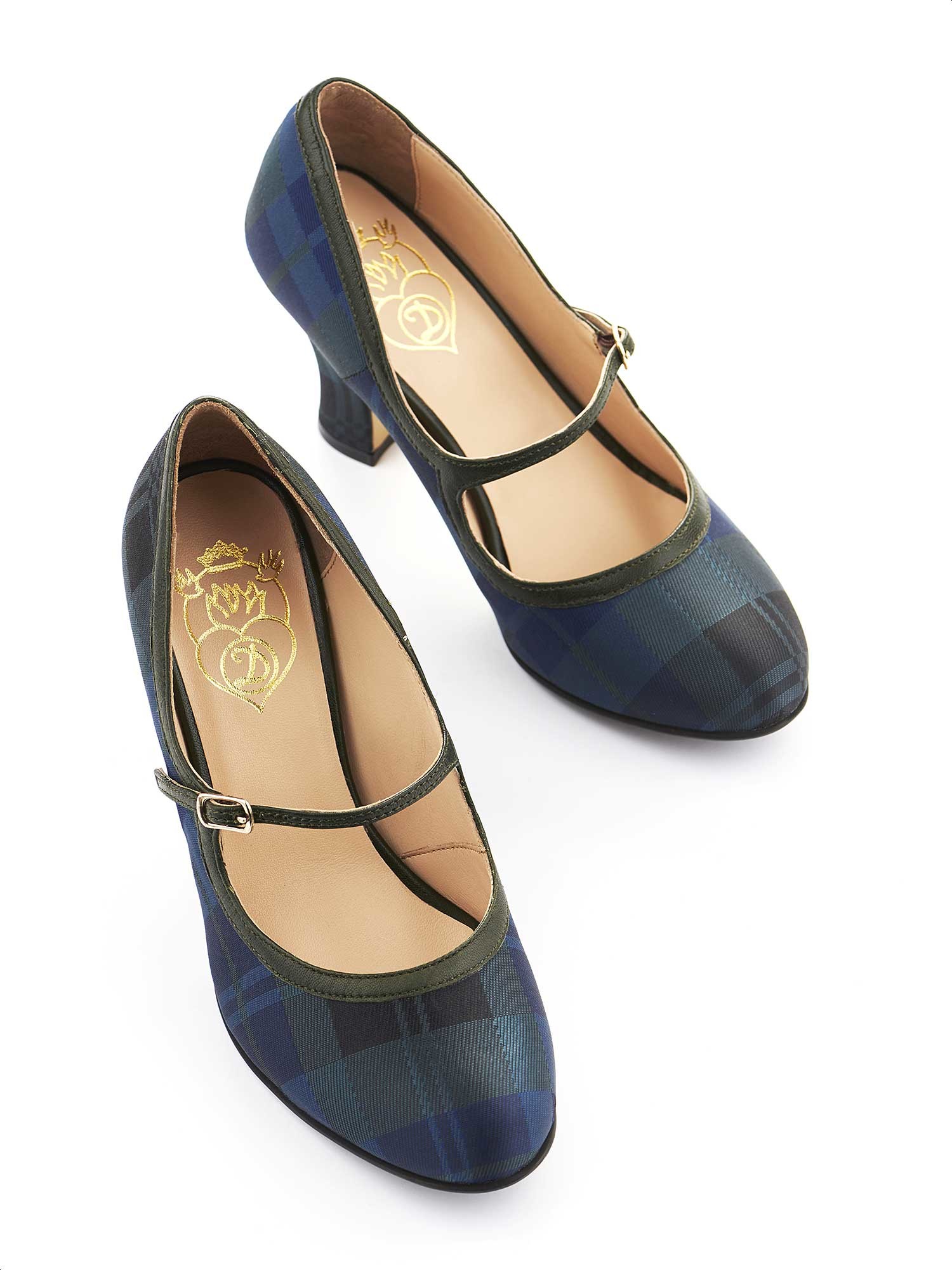 DORA Chaussure colorée à talon bas