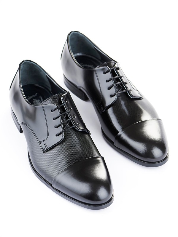 PDM El gante chaussure pour homme lacets noir en cuir