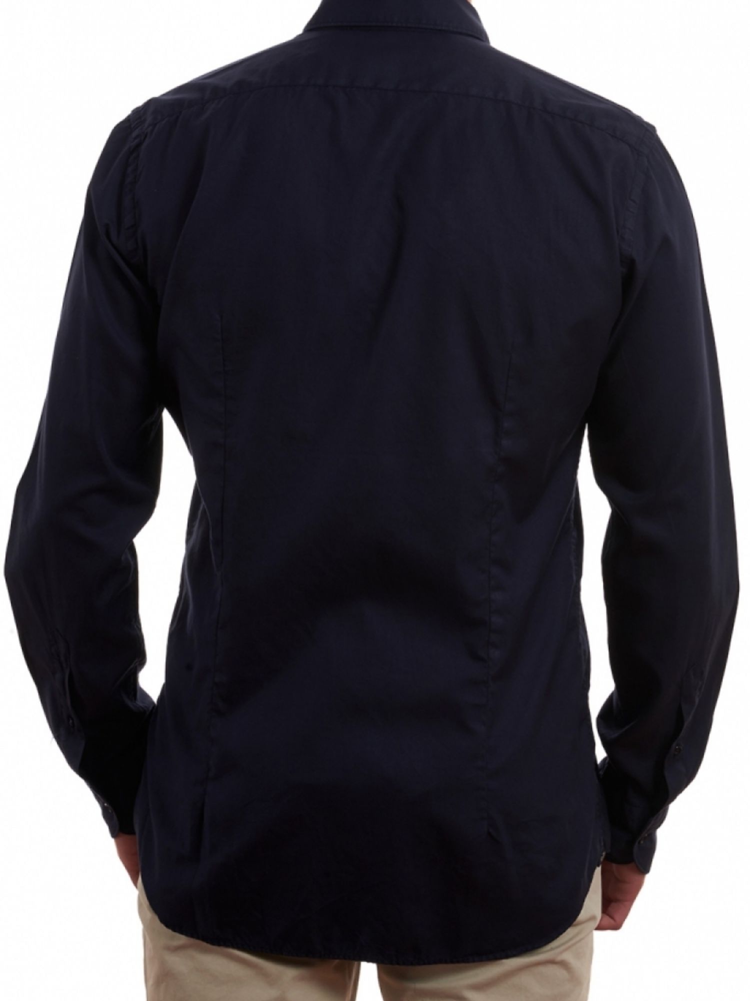 Chemise Homme Band Of Outsiders - Coton Bleu Foncé Taille S - Neuf Sans Étiquette