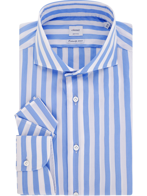 Chemise rayée best sale bleu homme