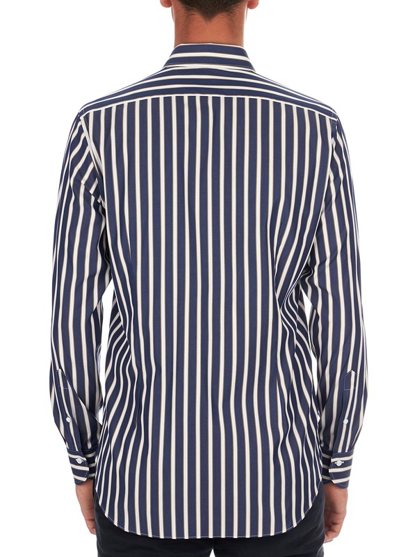 Classic shirt with large stripes - Càrrel
