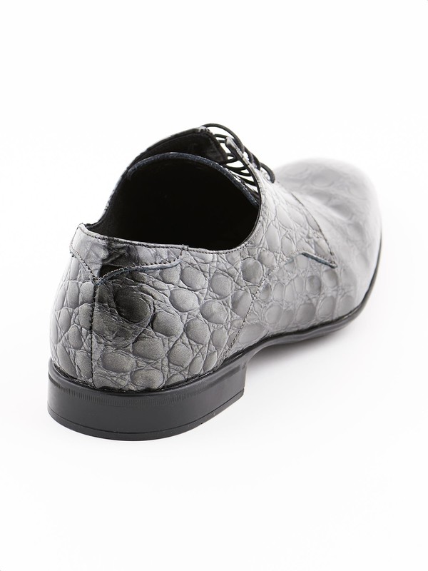 gray crocodile shoes