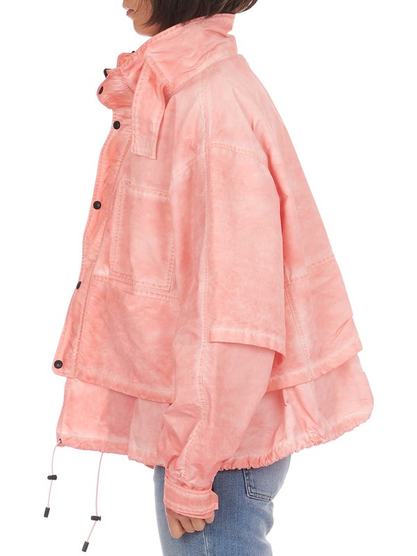 ETHIQUE short waterproof pink jacket