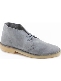 Men's loafers in gray suede by J. Holbens