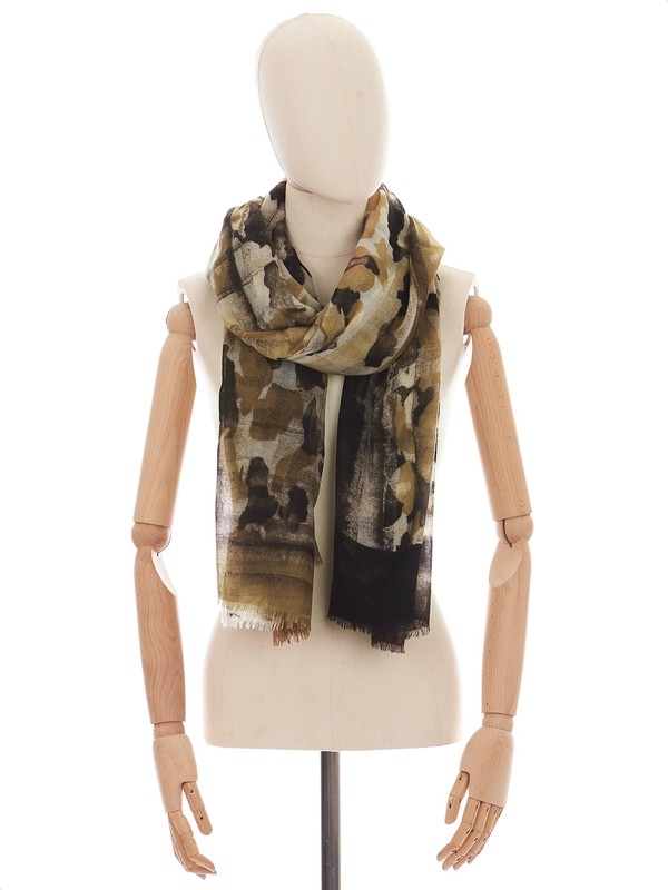 Sciarpa da donna alla moda, mimetica militare, lunga e Sciarpa da donna alla moda, mimetica militare, lunga e