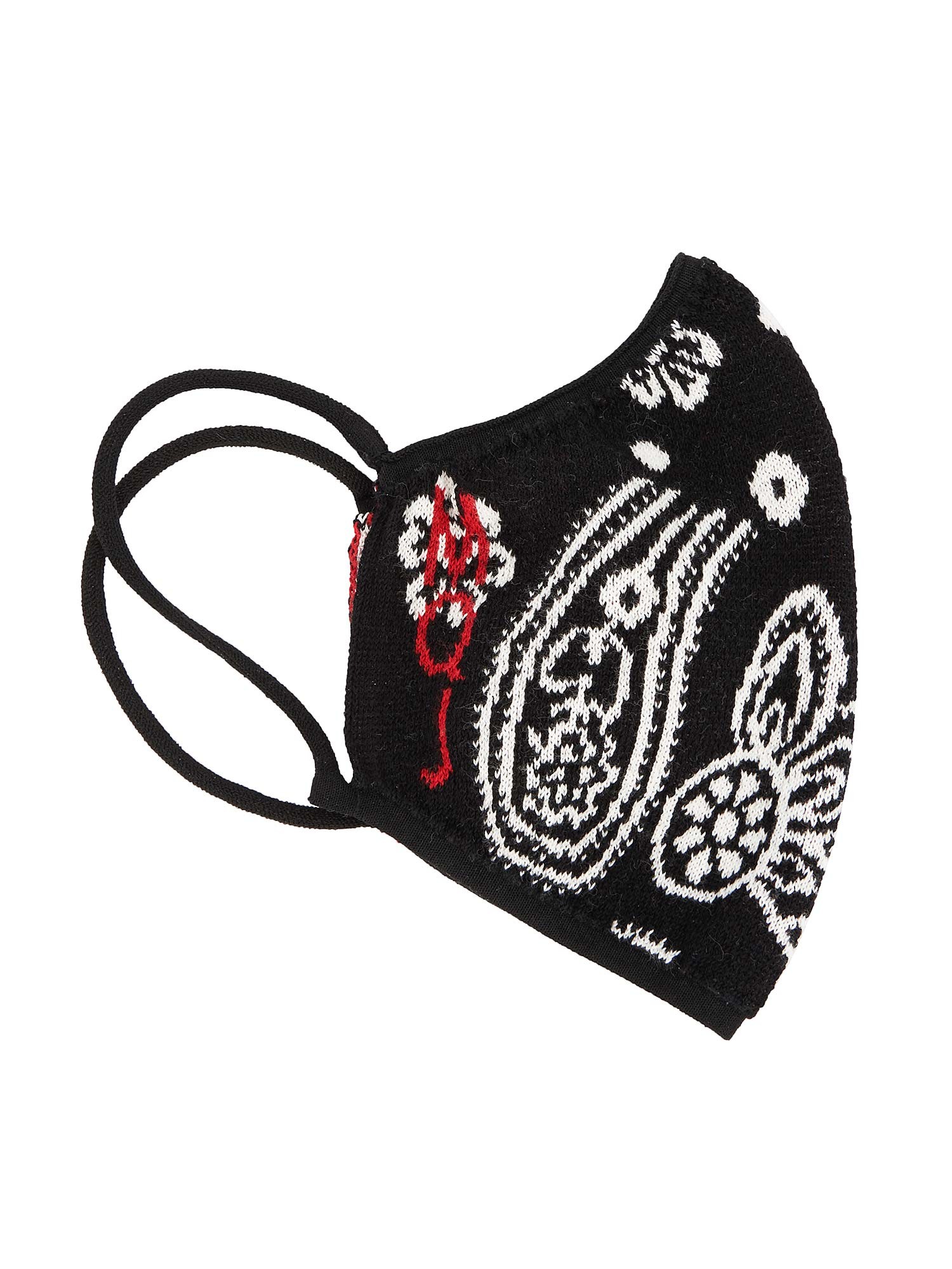 Große Schwarze Baumwoll-Gesichtsmaske Mit Ventil & Produktbild-Vorschau 9