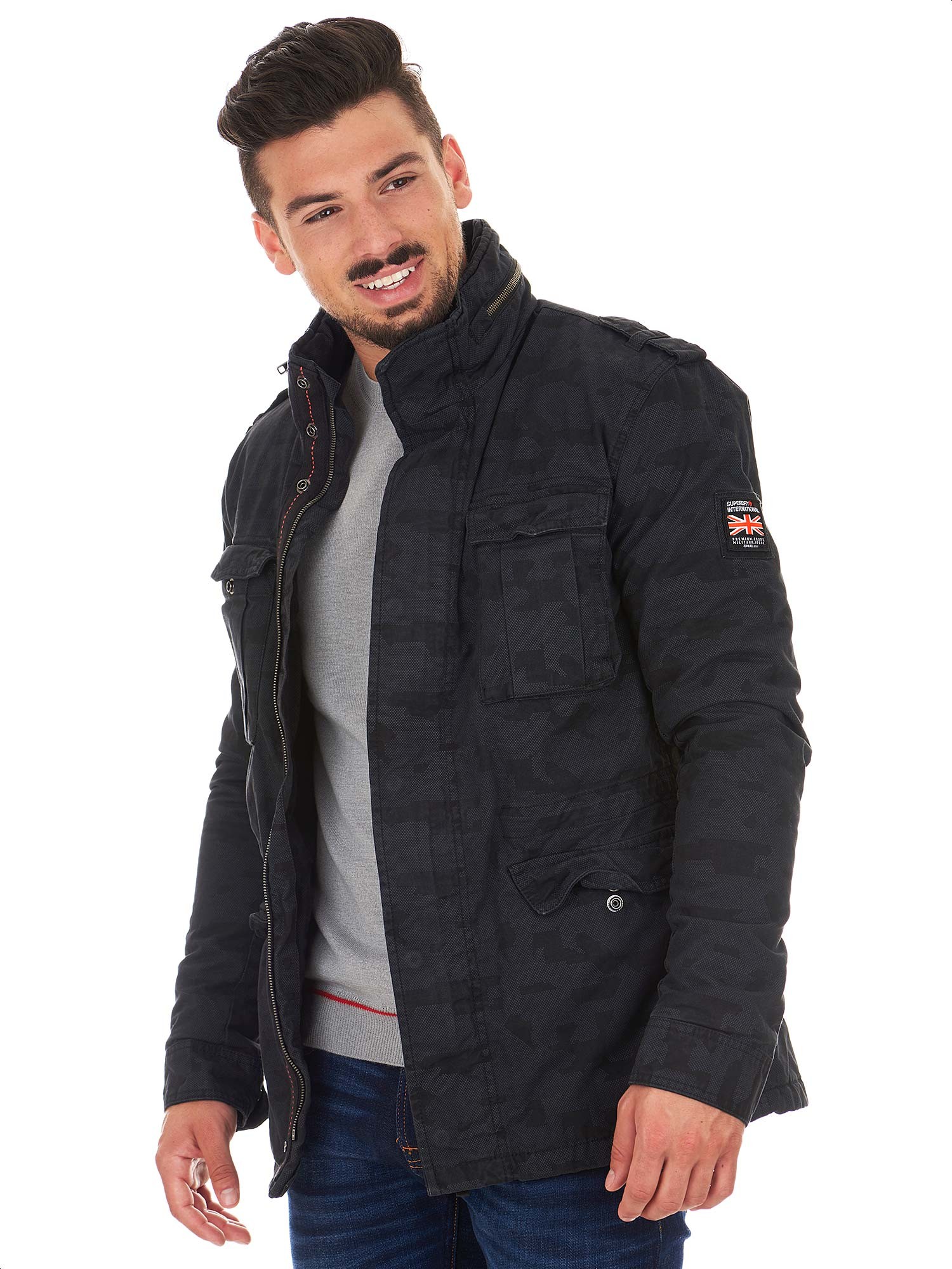 Giacca Utility Stile Militare Giacca Militare In Cotone Leggera