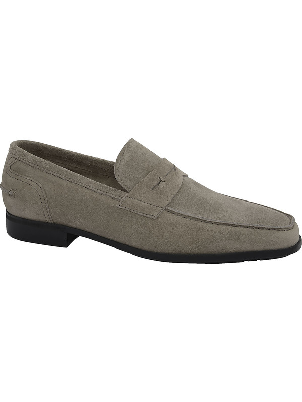 gray men loafers