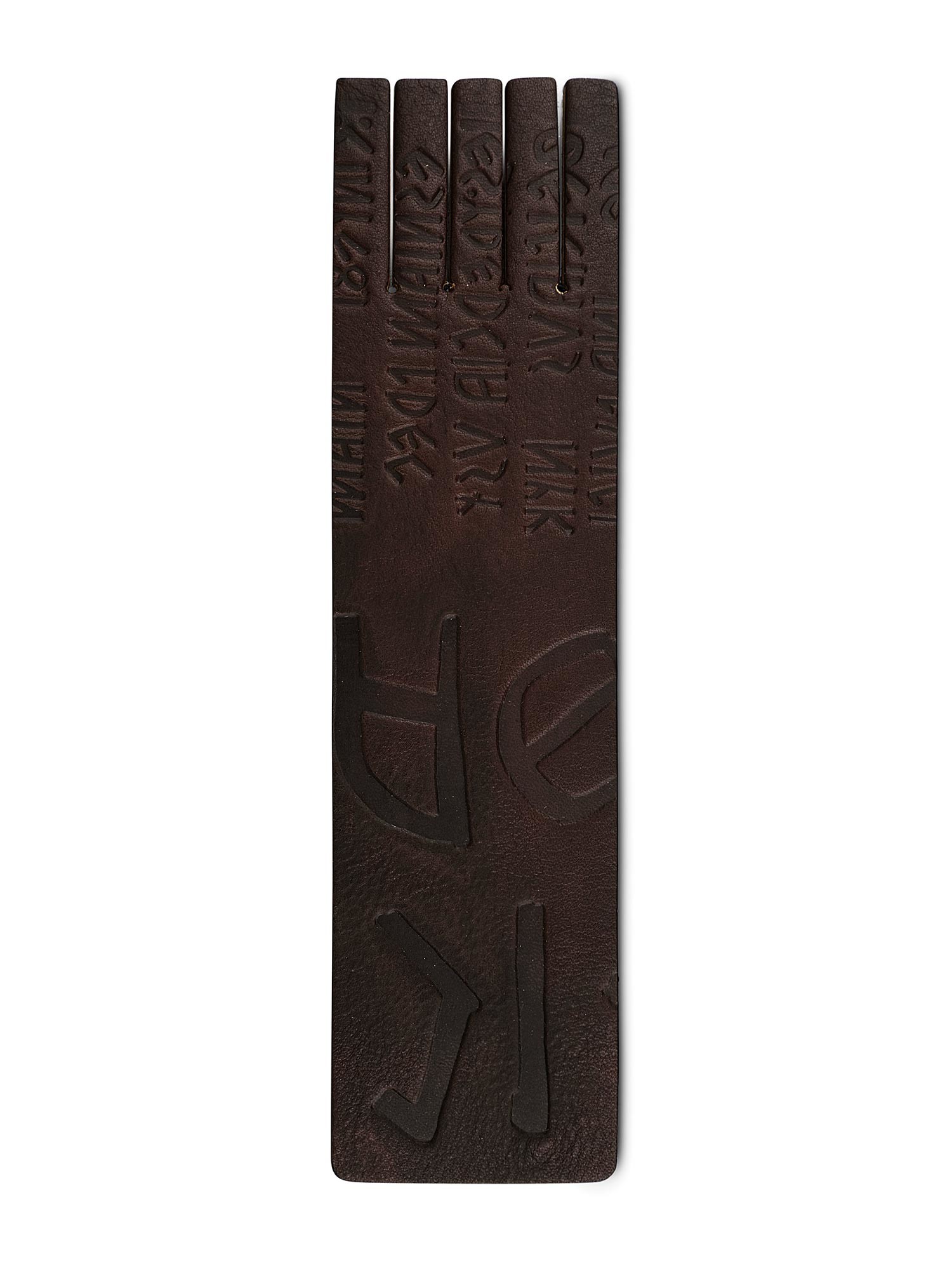 Handmade Brown Bookmark