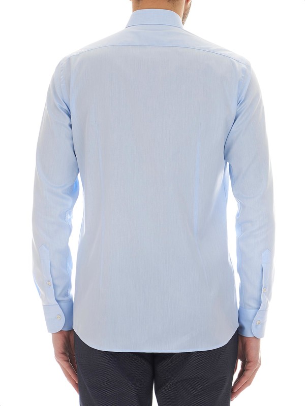 Marcus - Light blue men's shirt no iron