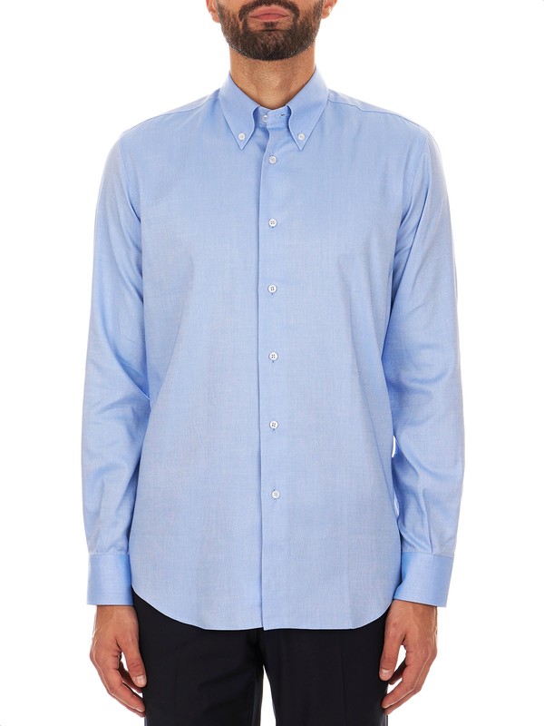 Light blue shirt by Marcus Button Down collar