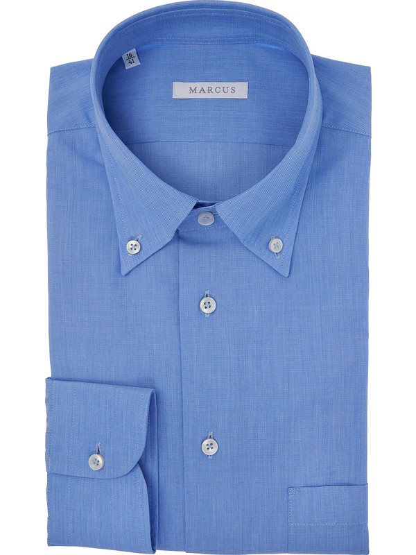 Casual Marcus shirt with breast pocket and button down collar