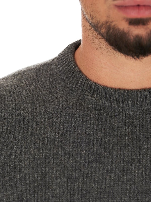 Men's gray crewneck sweater "Il Cashmere"