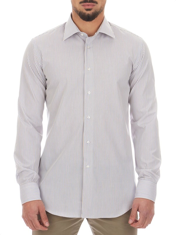 Marcus - Classic striped men's shirt