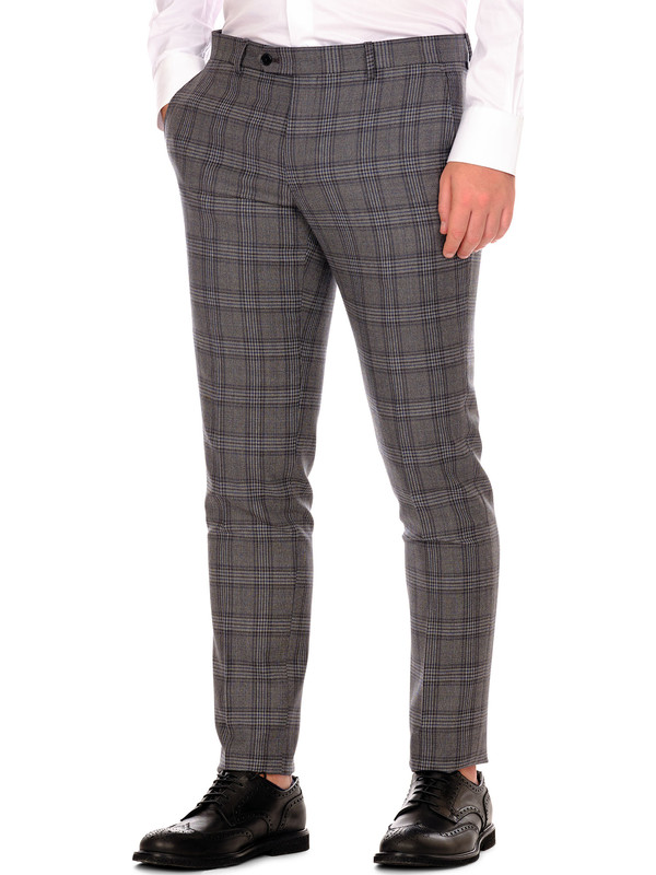 Men Checked Printed Dress Pants Stretch Slim Fit Slacks Casual Pencil  Trousers Slim Fit Plaid Pants for Mens Coffee at Amazon Men's Clothing store