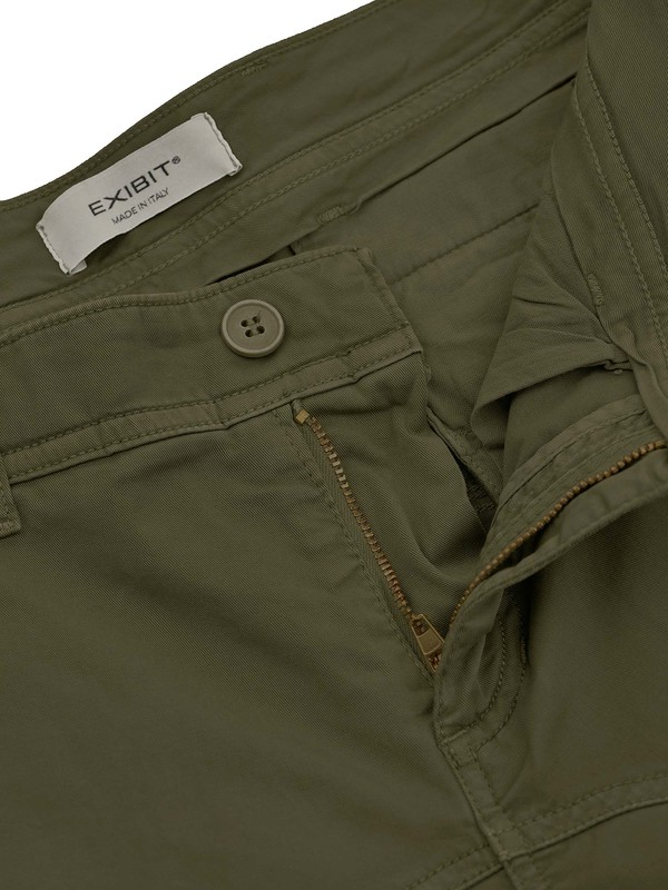 Polo Ralph Lauren military ankle flat front pants in olive green | ASOS