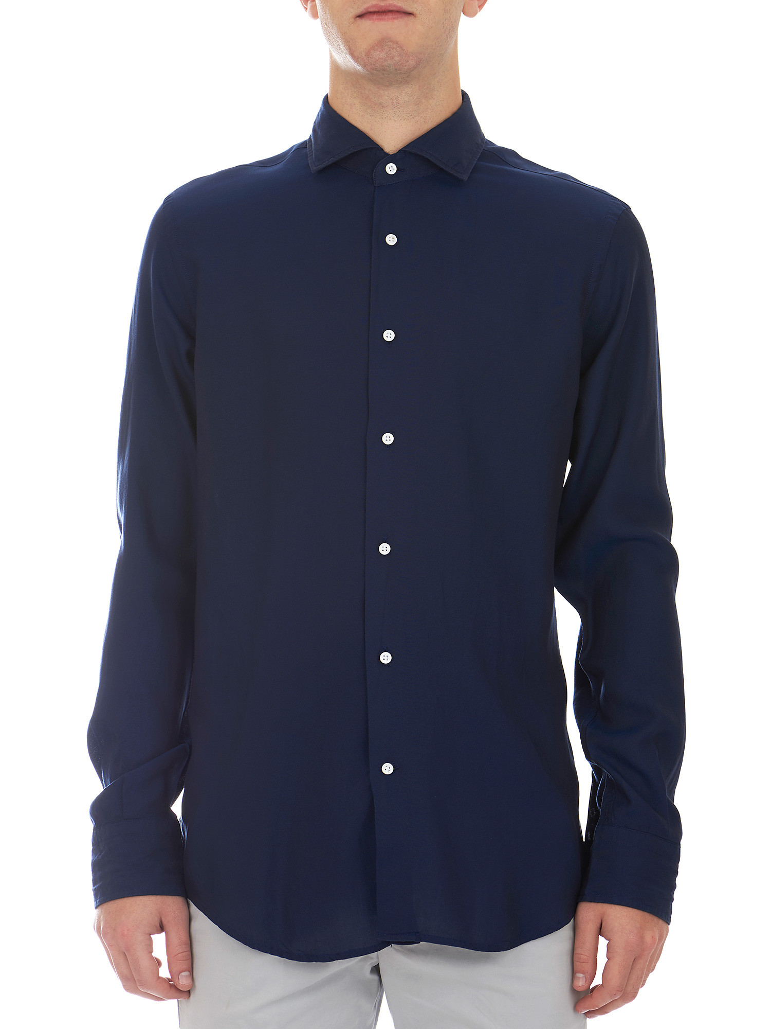 Marvelis, camicia a maniche lunghe con colletto Kent, bianca bianco Marvelis, camicia a maniche lunghe con colletto Kent, bianca bianco