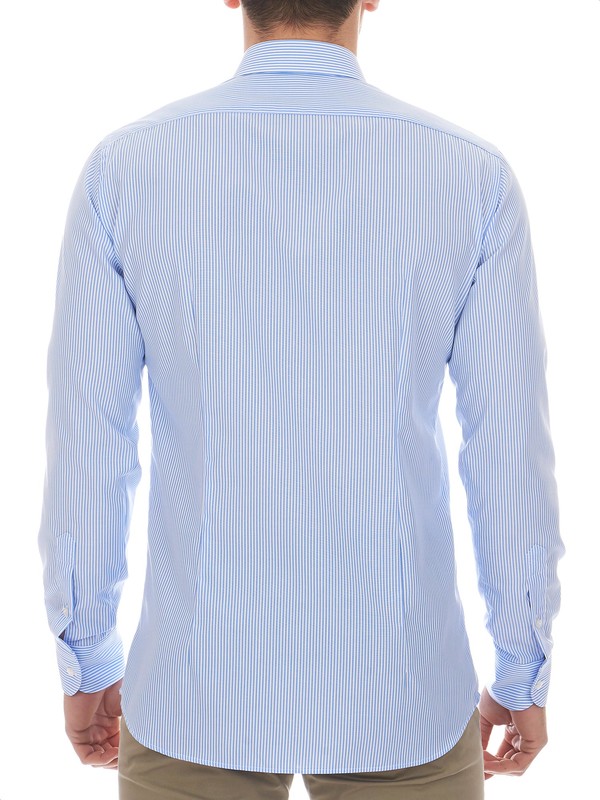 Marcus - Light blue men's shirt no iron