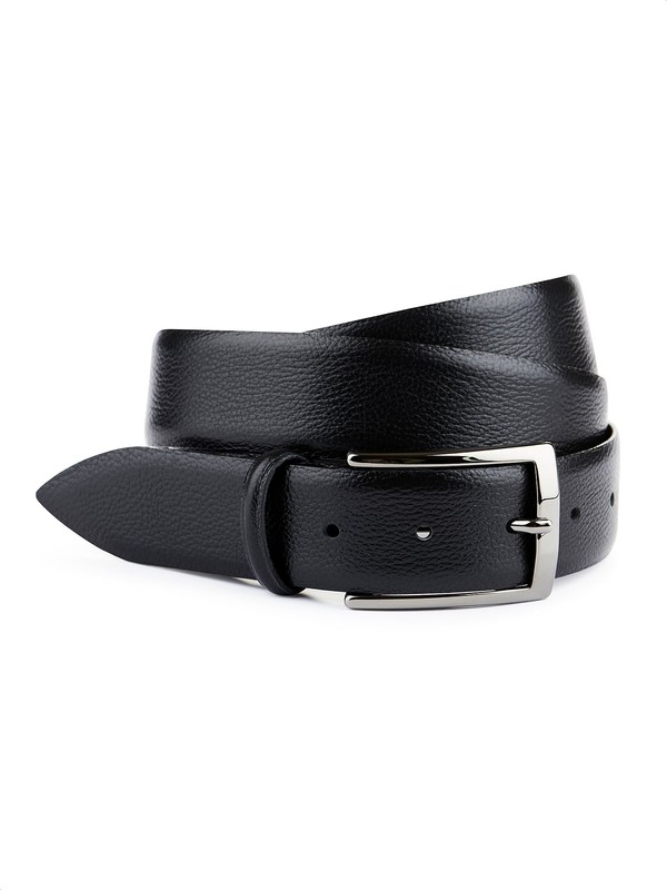 Ceinture de travail Solidur en cuir noir ACCEIN