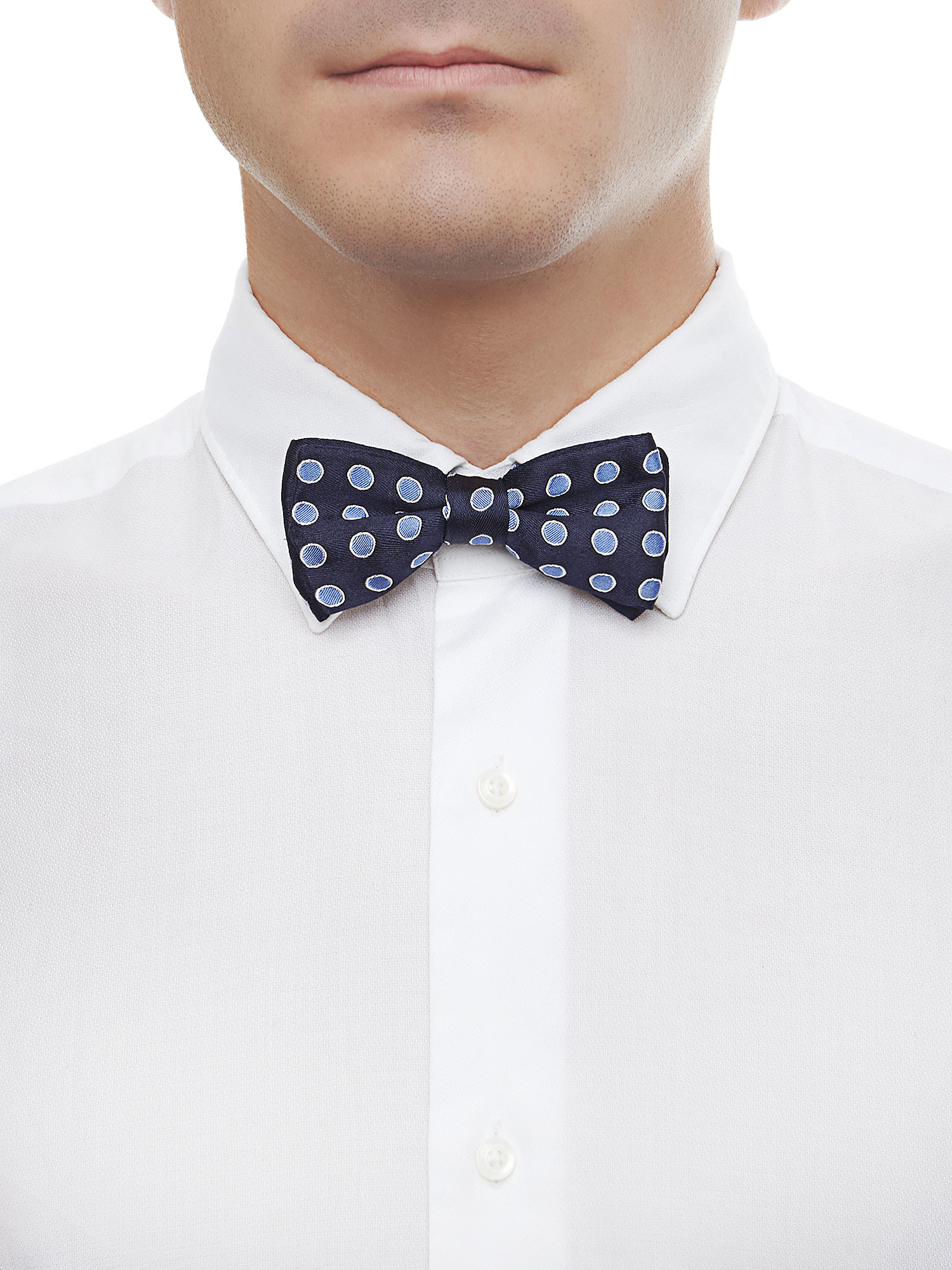 Kleos | Papillon droopy pre-annodato in velluto blu scuro | Disponibile