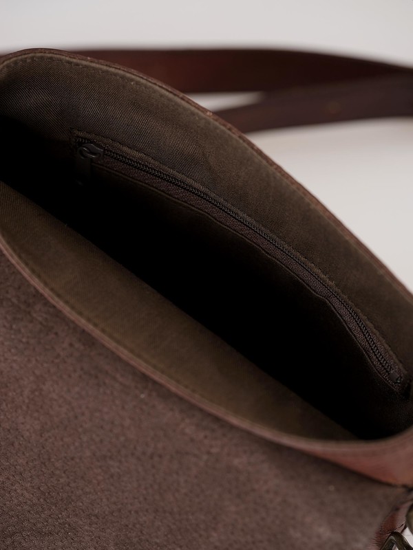 Pochette pour homme en cuir véritable – Bellezafrance