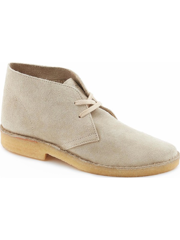 sand suede ankle boots