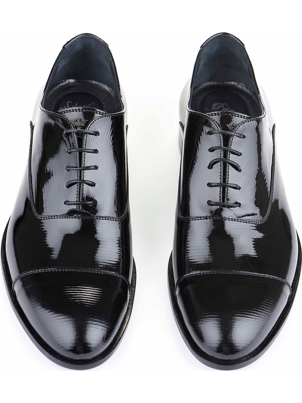 Scarpa nera modello Oxford - Principe di Milano