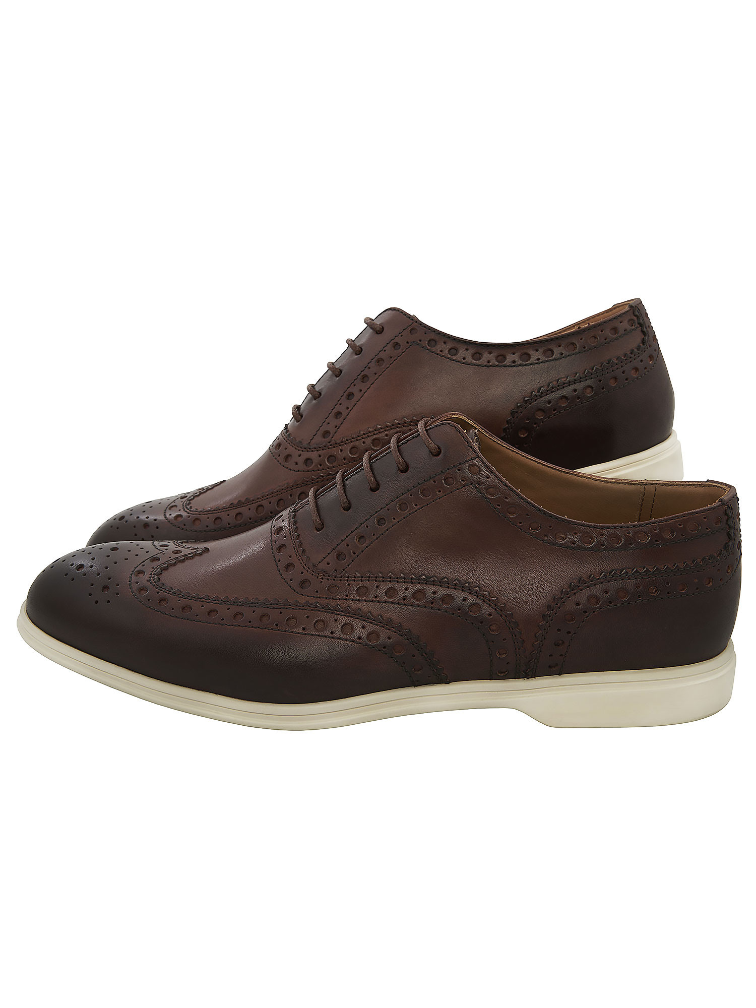 Scarpe Uomo Stringate Scarpe Stringate Brogue Uomo Punta Ad Ala