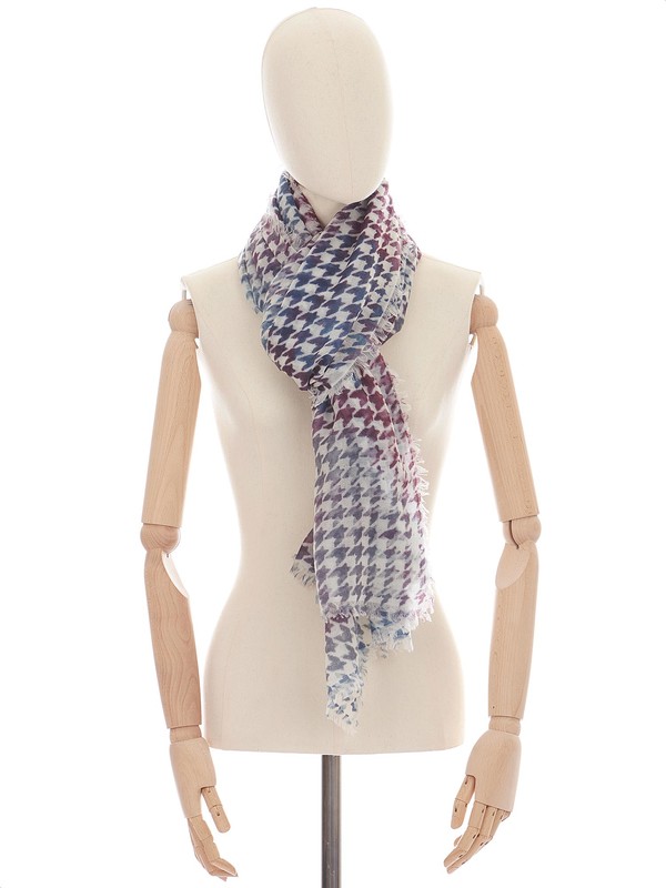 FRAAS PLAID CASHMINK - MADE IN GERMANY - Sciarpa - rose/rosa