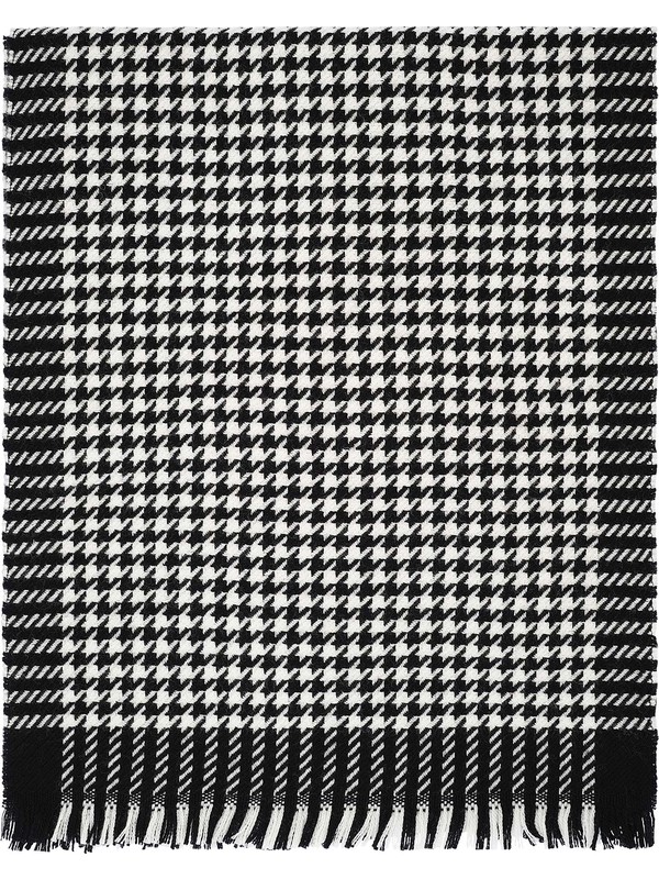 Sciarpa Lunga FRAAS Cashmink Con Fantasia Pied-de-poule – Morbida Come Il Cashmere, Ipoallergenica – Prodotta In Germania (35x200 Cm)