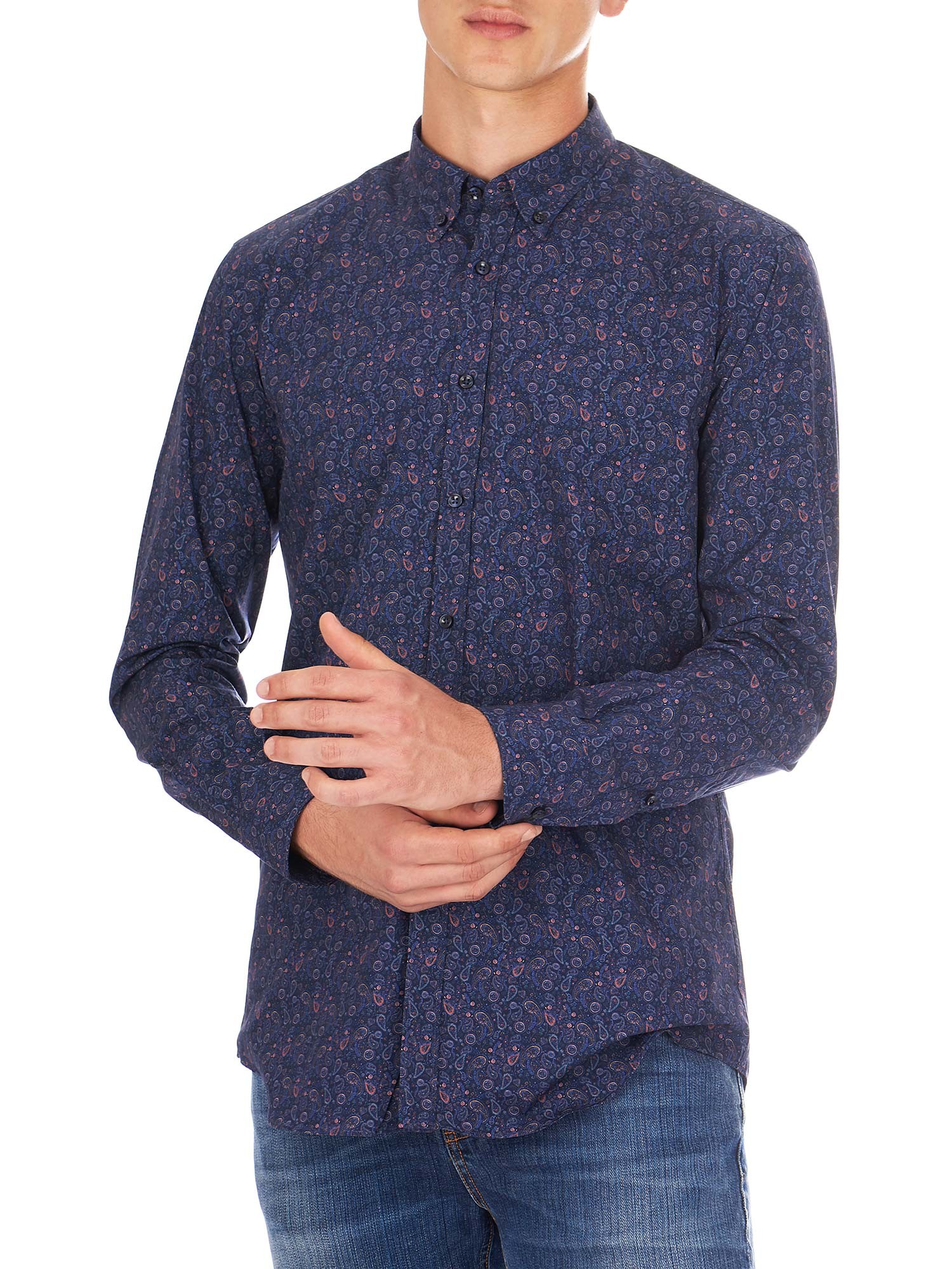 Marcus Casual men's button downcollar shirt