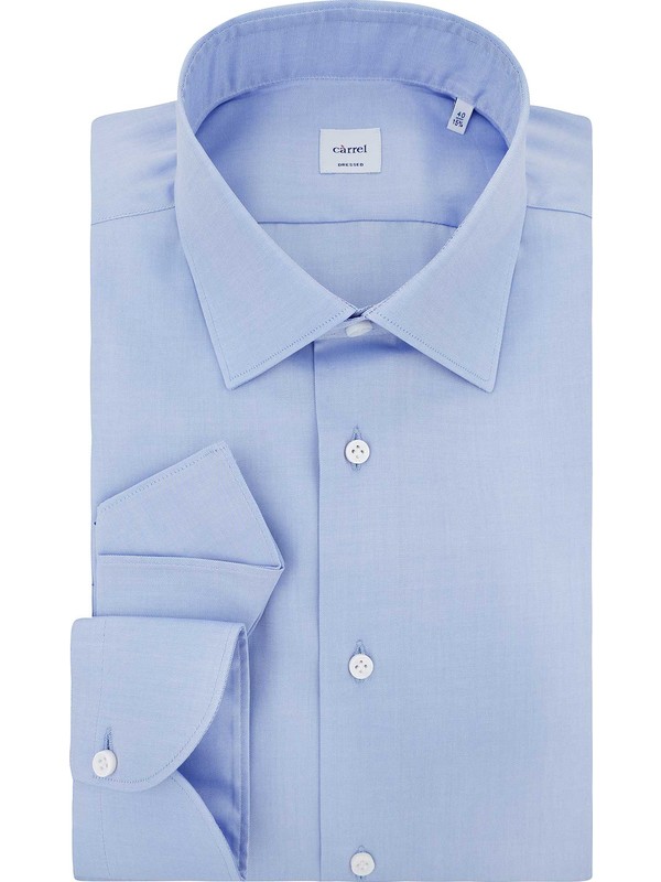 Carrel Men's Sky Blue Twill Shirt