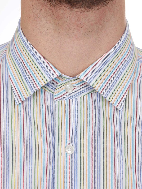 Classic colored striped shirt for men - Marcus